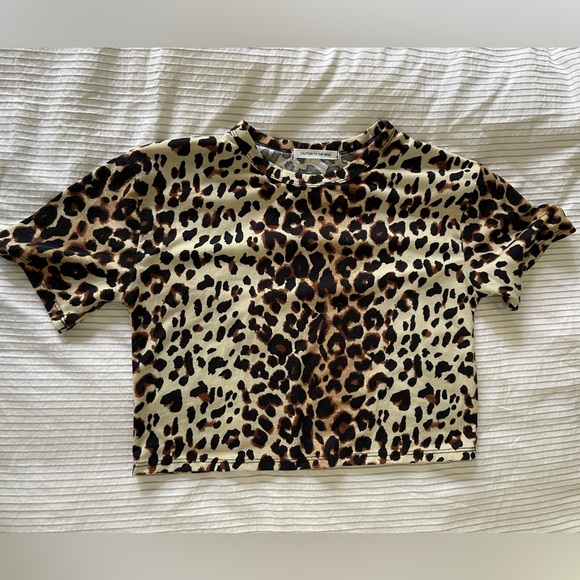 Leopard print crop top - Picture 1 of 2